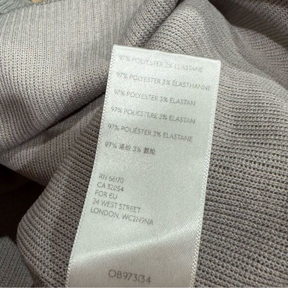 Urban Outfitters Jax Inside Out Notch Neck Top Gray Women’s Small - Picture 4 of 4